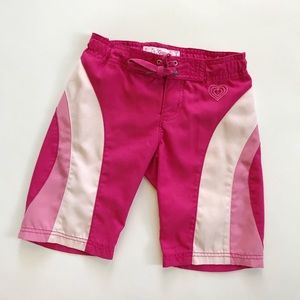 ☀️ Gap | Pink Color Block Board Shorts